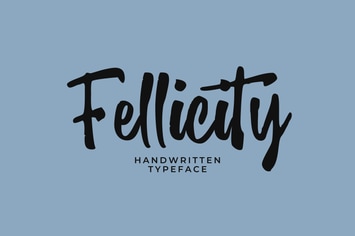 Fellicity - Handwritten Typeface