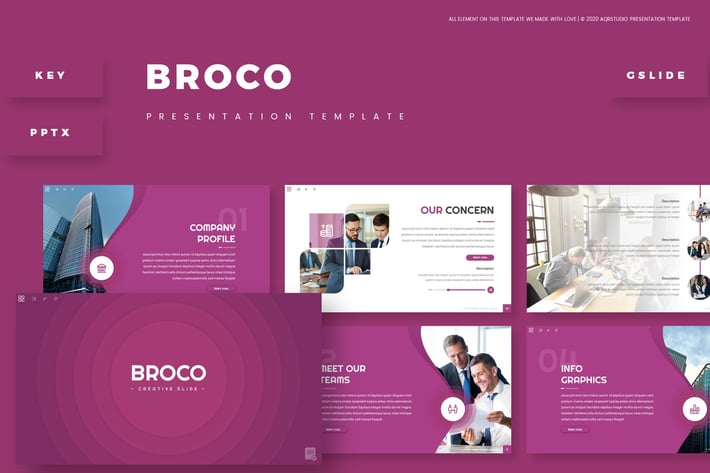 Broco - Presentation Template
