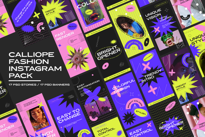 Calliope | Fashion Instagram Pack