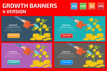 Growth Banners Design