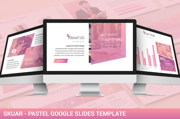Skuar - Pastel Google Slides Template