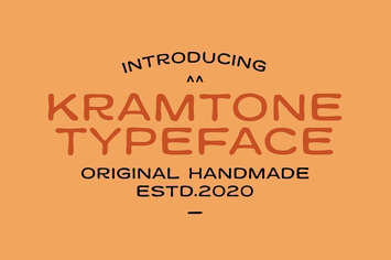 Kramtone Typeface