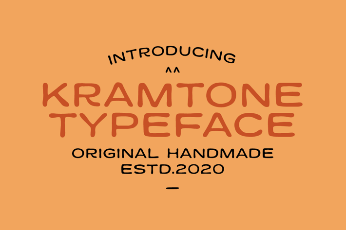 Kramtone Typeface