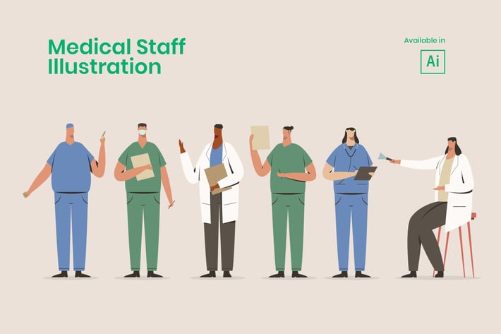 Medical Staff Illustration