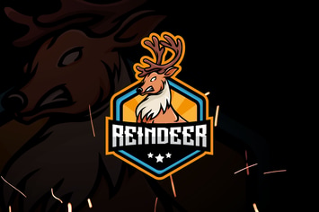 Reindeer Esports - Mascot & Esport Logo