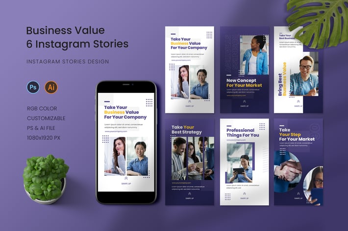Bussiness Value Instagram Story