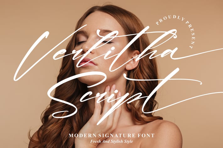 Verlitha Script Modern Signature Font