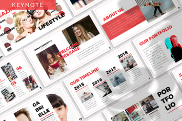 Magazine - Business Keynote Template