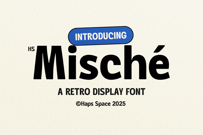 Mische - Retro Display Font