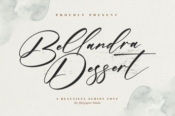 Bellandra Dessert Script Font