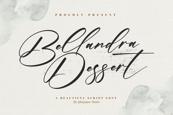 Bellandra Dessert Script Font