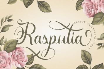 Rasputia - Beautiful Calligraphy Font