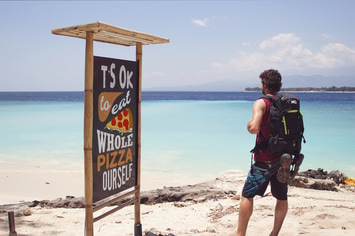 Beach Trip Black Slate Mockup