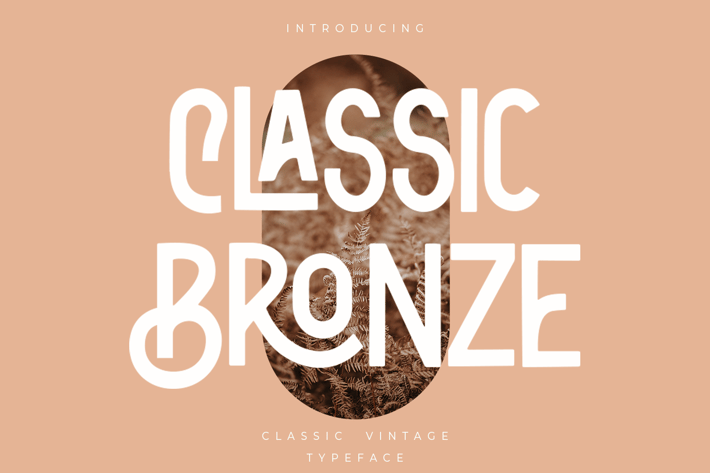 Classic Bronze - Vintage Font