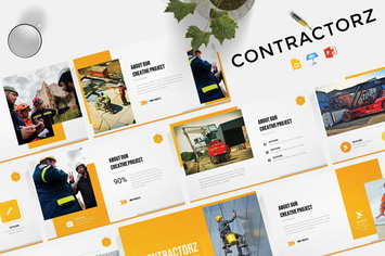 Contractorz - Presentation Template