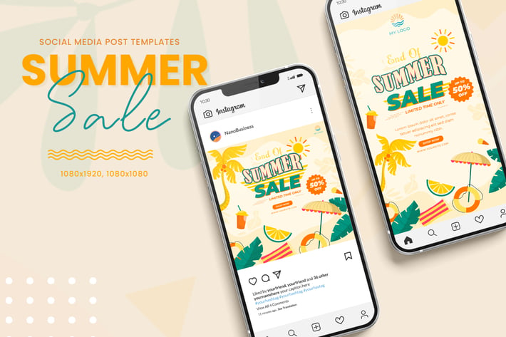 Summer Sale Banner Templates