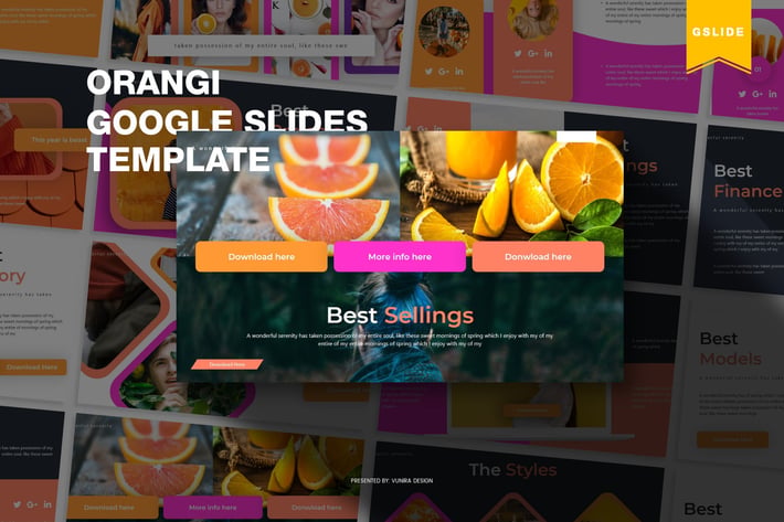 Orangi | Google Slides Template