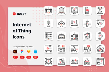 Rubby - Internet of Things Icons