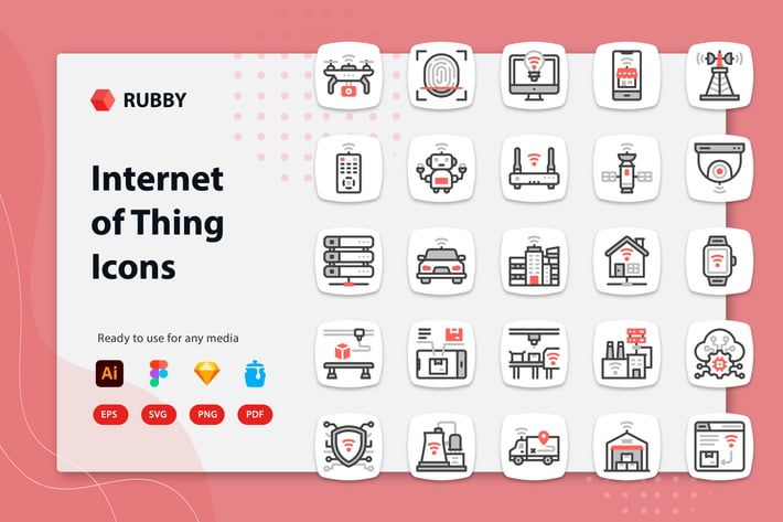 Rubby - Internet of Things Icons