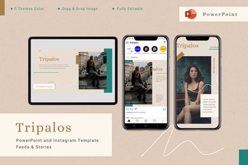 Tripalos - Powerpoint & Instagram Template