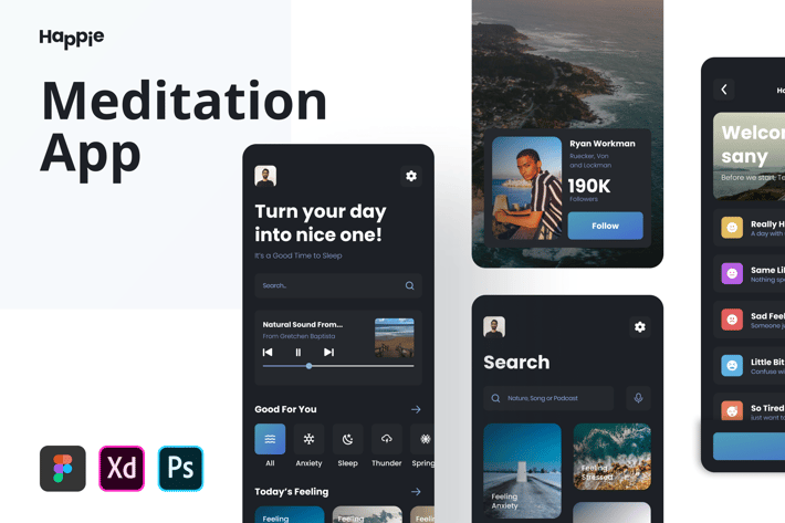 Happie - Meditation App