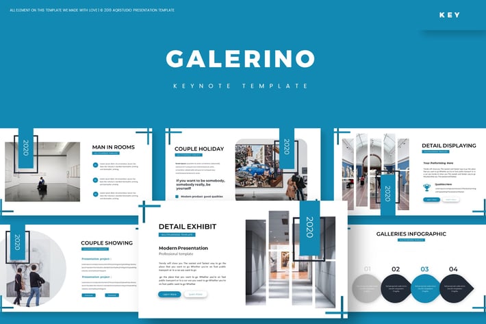 Galerino - Keynote Template