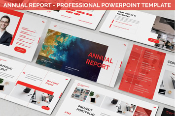 Annual Report - Professional Powerpoint Template