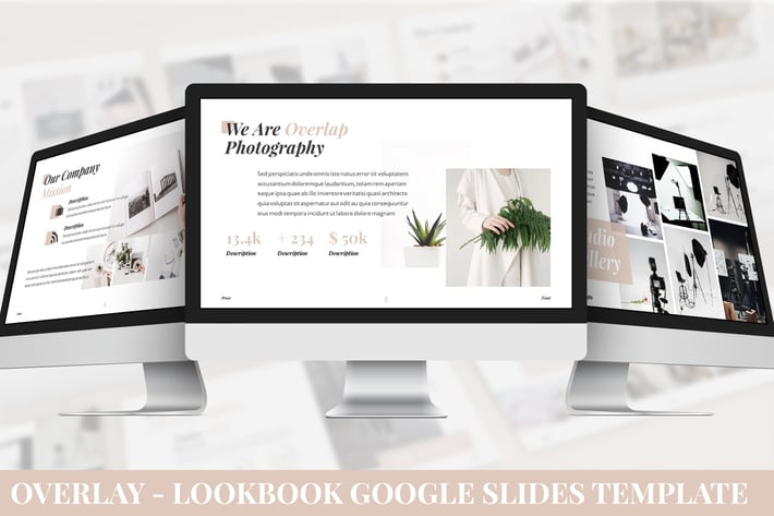 Overlay - Lookbook Google Slides Template