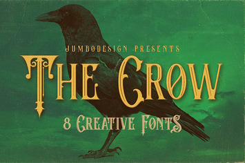 The Crow - Vintage Style Font