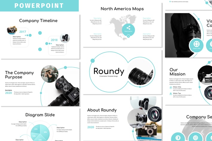 Roundy - Business Powerpoint Template