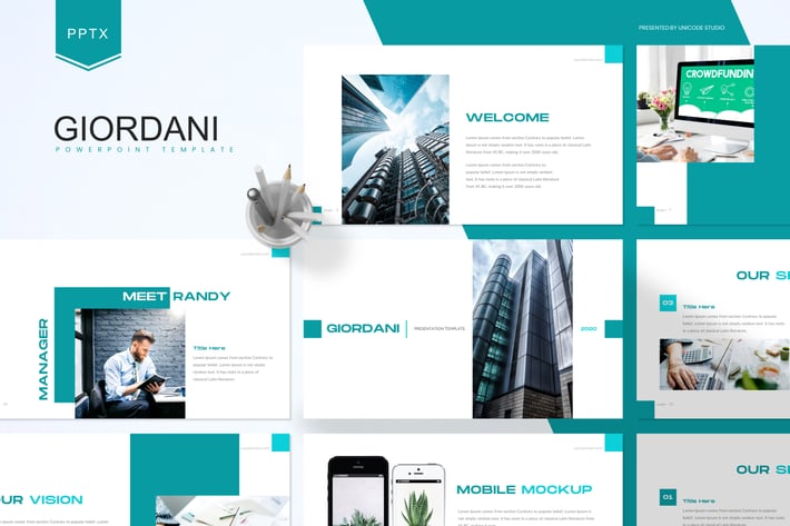 Giordani - Business Powerpoint Template