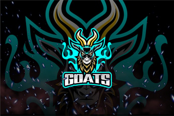 Goat E-Sport and Sport Logo Template