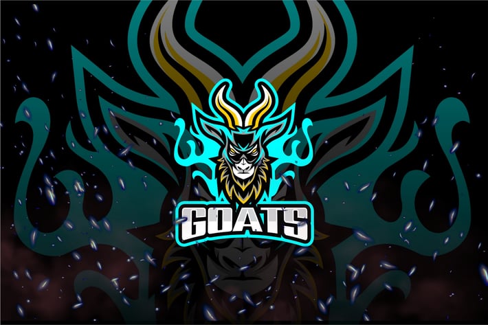 Goat E-Sport and Sport Logo Template