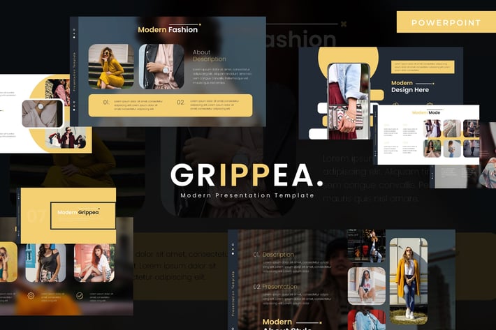 Grippea - Powerpoint Template