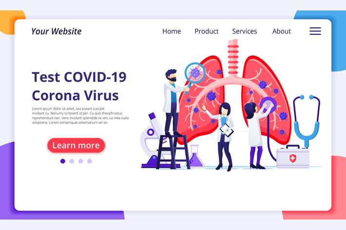 Corona Virus Illustration
