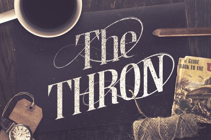 The Thron Typeface