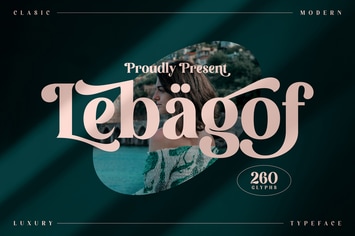 Lebagof Modern Serif Font