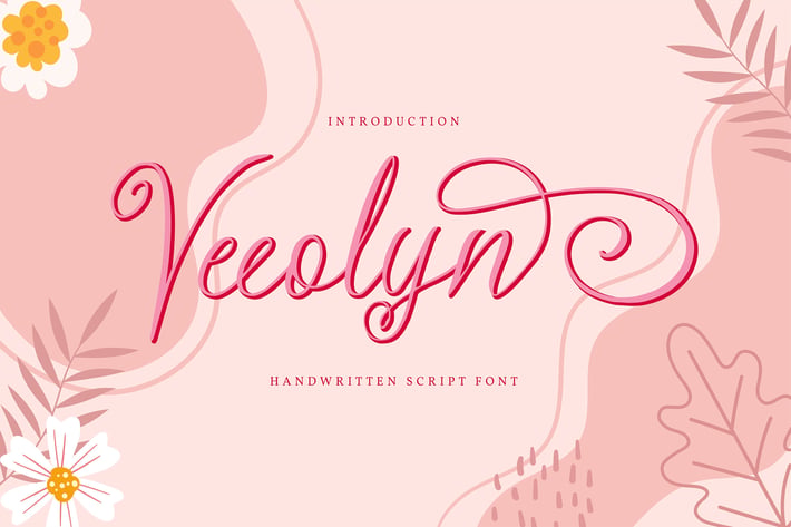 Veeolyn | Handwritten Script Font