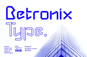 Betronix - Futuristic Type