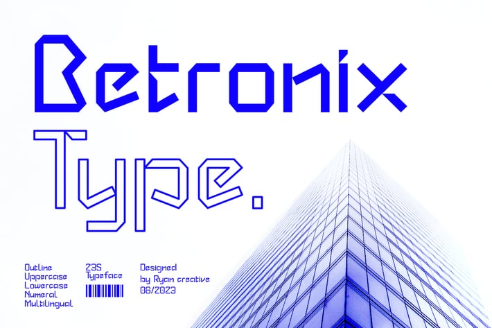 Betronix - Futuristic Type