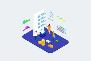 Communication With Cilent By AI Isometric - T2
