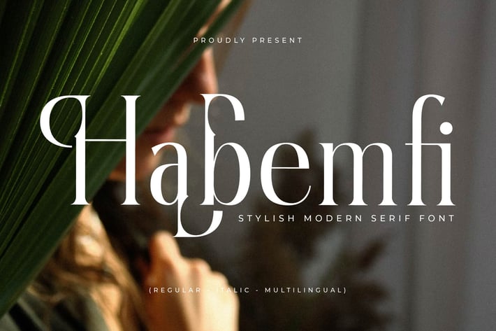 Habemfi Stulish Modern Serif Font 