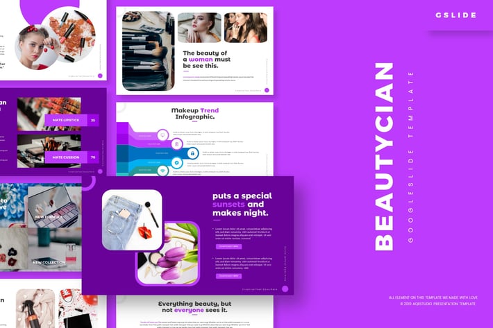 Beautician - Google Slides Template