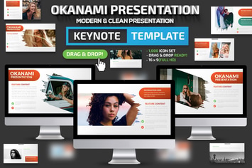 Okanami Keynote Presentation Template