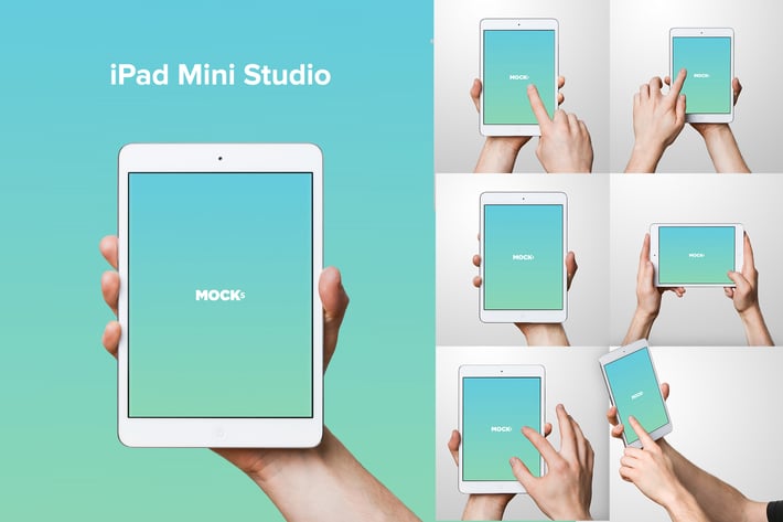iPad Mini Studio Mockups