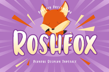 Roshfox Display Advertisement Font
