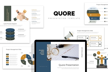 Quore : Vector Infographic Business Powerpoint