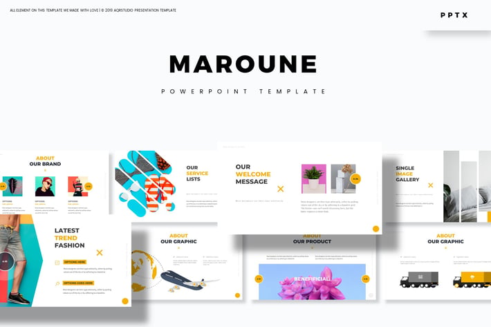 Maroune - Powerpoint Template