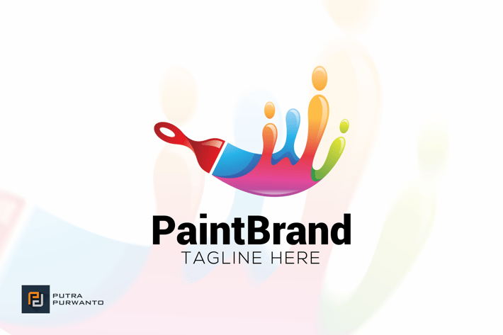 Paint Brand - Logo Template