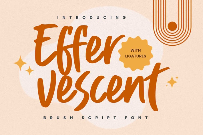 Effervescent - Brush Script Font